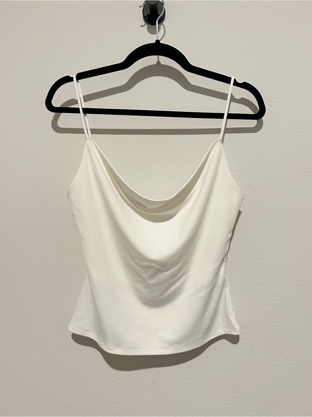 H&M White Cowl Neck Camisole